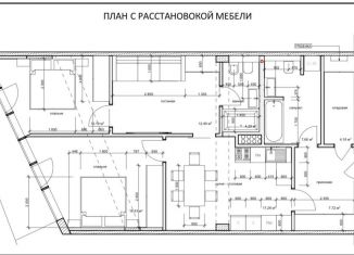 Продажа двухкомнатной квартиры, 95 м2, село Витязево, улица Толстого