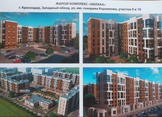 Продается 1-ком. квартира, 39.6 м2, Краснодар, улица имени Генерала Корнилова, 10к1