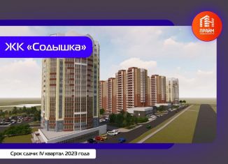 Продается однокомнатная квартира, 43 м2, Владимир, ЖК Содышка