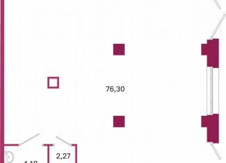 Продаю помещение свободного назначения, 82.75 м2, Санкт-Петербург, Курская улица, 27, Фрунзенский район