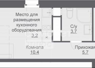 Продаю квартиру студию, 26 м2, Люберцы, Шоссейная улица, 42/1