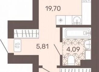 Продажа 2-ком. квартиры, 45.3 м2, Чита