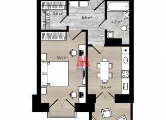 Продаю 1-ком. квартиру, 41.3 м2, Ярославль, улица Свободы, 60В