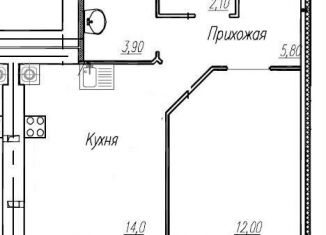 Продам однокомнатную квартиру, 37.8 м2, Иваново