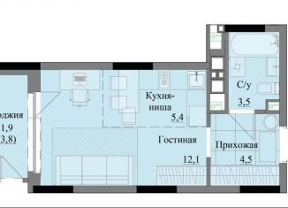 Продажа квартиры студии, 27.4 м2, Удмуртия
