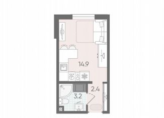 Продается квартира студия, 20.5 м2, Санкт-Петербург