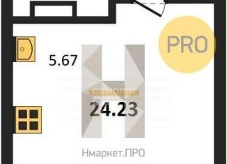 Продаю квартиру студию, 25 м2, Челябинск, улица Маршала Чуйкова, 26, Курчатовский район