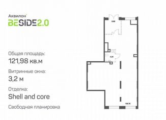Продажа помещения свободного назначения, 121.98 м2, Москва, метро Нижегородская, Рязанский проспект, 2с25