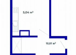 Продам двухкомнатную квартиру, 50.5 м2, рабочий поселок Маркова