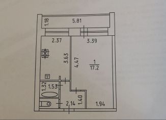 Продажа 1-комнатной квартиры, 32.6 м2, Глазов, улица Ленина, 5В