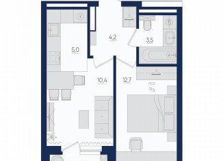Продаю 2-ком. квартиру, 36.7 м2, Республика Башкортостан
