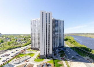 3-комнатная квартира на продажу, 83.4 м2, Тюмень, Краснооктябрьская улица, 6, ЖК ДОК