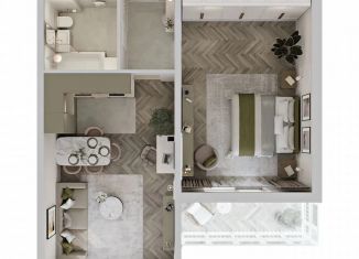 Продажа двухкомнатной квартиры, 61.8 м2, Красноярский край