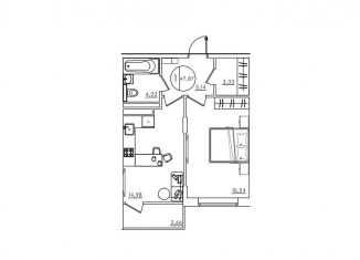 Продам 1-комнатную квартиру, 47.9 м2, Ростов-на-Дону, Усадебная улица, 2А, ЖК Берёзовая роща