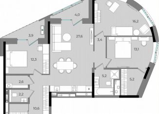 3-ком. квартира на продажу, 106.3 м2, Удмуртия