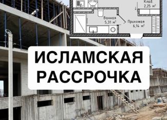 1-комнатная квартира на продажу, 45.1 м2, Махачкала, проспект Насрутдинова, 162, Ленинский внутригородской район