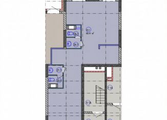 Продается помещение свободного назначения, 74.52 м2, Ярославль, улица Строителей, 18