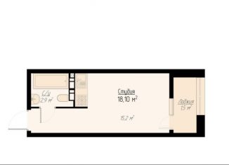 Продается квартира студия, 19.6 м2, Дербент, ЖК Гранатовый, блок16