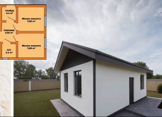 Дом на продажу, 48 м2, посёлок городского типа Гвардейское, Советский переулок, 19