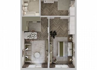 Продается 2-комнатная квартира, 61.1 м2, Красноярский край