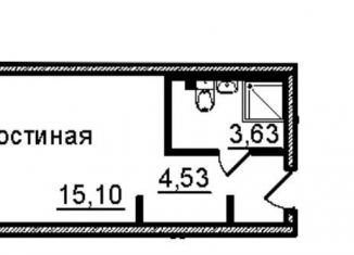 Продажа квартиры студии, 23.2 м2, Санкт-Петербург, Витебский проспект, 101к1, метро Купчино