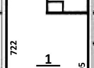 Квартира на продажу студия, 25.3 м2, деревня Пирогово, улица Сурикова, 1