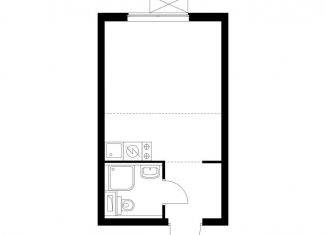 Продам квартиру студию, 21.9 м2, Москва, ЖК Большая Очаковская 2, жилой комплекс Большая Очаковская 2, 2.2
