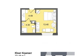 Продаю квартиру студию, 22.2 м2, Санкт-Петербург, метро Дунайская, Витебский проспект, 99к1