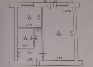 Продаю 1-ком. квартиру, 33 м2, Калининск, Советская улица, 29