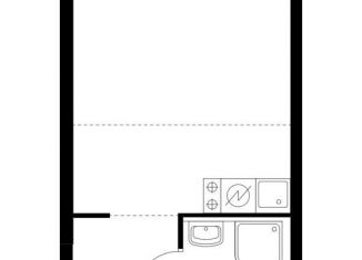 Продам квартиру студию, 21.8 м2, Котельники, ЖК Белая Дача Парк