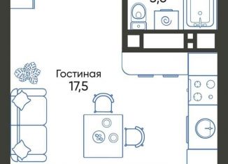 Продаю квартиру студию, 25.8 м2, Новороссийск, ЖК Облака 2