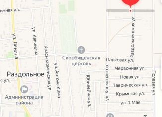 Продам участок, 14 сот., посёлок городского типа Раздольное, Зелёная улица