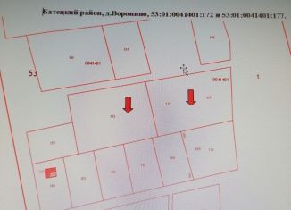 Продается земельный участок, 100 сот., деревня Воронино, Р-56