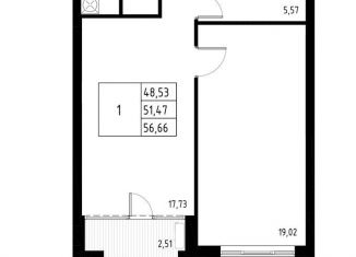 Продам 1-комнатную квартиру, 56.7 м2, Судак