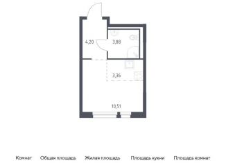 Продам квартиру студию, 22 м2, Ленинградская область