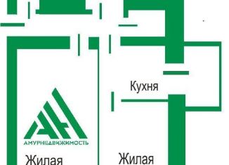 2-комнатная квартира на продажу, 40 м2, поселок городского типа Сиваки, Вокзальная улица, 11А