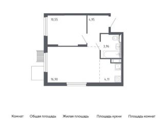 Продам двухкомнатную квартиру, 40.5 м2, Москва, жилой комплекс Молжаниново, к1, метро Пятницкое шоссе