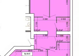 Продается 3-ком. квартира, 80.7 м2, Кострома, улица Валентины Плетневой, 1