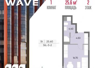 Продаю квартиру студию, 25.6 м2, Москва, район Москворечье-Сабурово