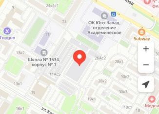 Аренда машиноместа, 17 м2, Москва, улица Кедрова, 17А, метро Академическая