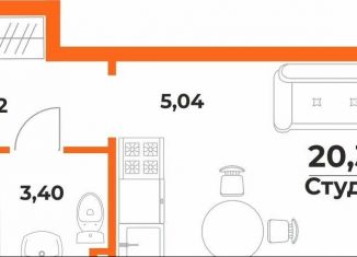 Квартира на продажу студия, 20.3 м2, Хабаровский край