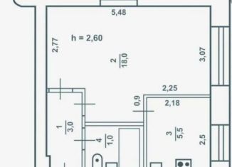 Продам 1-ком. квартиру, 29 м2, Томск, Иркутский тракт, 76, Октябрьский район