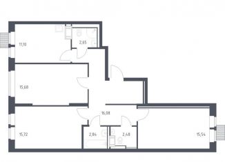 Продаю 3-комнатную квартиру, 82.1 м2, Московская область