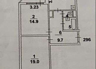 Сдается 2-комнатная квартира, 60.4 м2, Люберцы, проспект Гагарина, 22к2