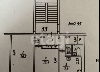 Продажа 2-ком. квартиры, 47.2 м2, Балашиха, Молодёжная улица, 12