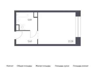 Продажа квартиры студии, 35.2 м2, Москва, Стремянный переулок, 2, ЦАО