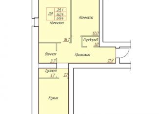 Продаю 2-ком. квартиру, 69.4 м2, Вологодская область