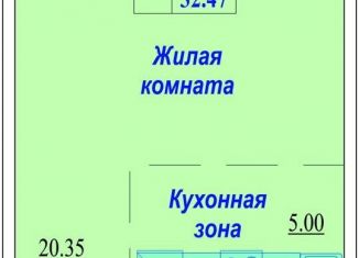 Продаю квартиру студию, 32.5 м2, Новосибирск, метро Золотая Нива, улица В. Высоцкого, 171/11