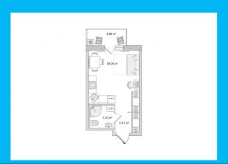 Продается квартира студия, 28.5 м2, поселок Бугры, ЖК Новые Горизонты
