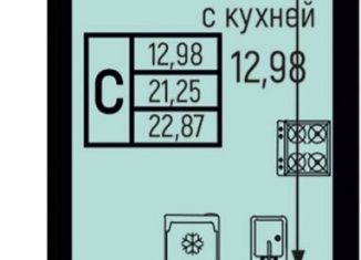 Продаю квартиру студию, 22.9 м2, Краснодарский край